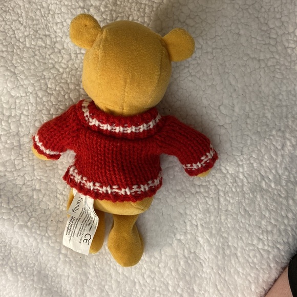 Winnie the Pooh beanie baby Christmas sweater - Picture 2 of 3
